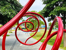 South Park landscape sculpture