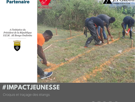 « Impact Jeunesse » : Construction des étangs (Croquis et traçage).