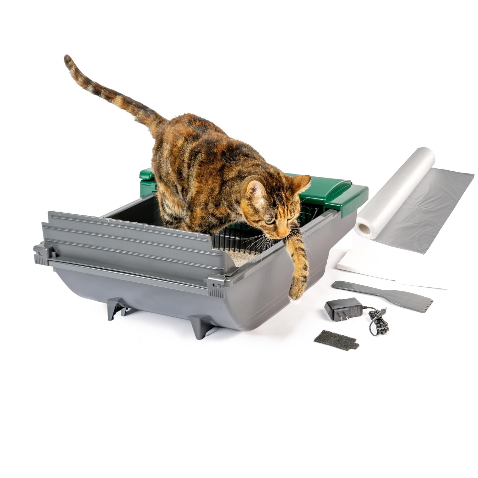 Pet Zone AutoClean Litter Box Bundle