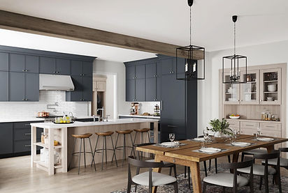 Woodland cabinetry in a an elegant new kitchen