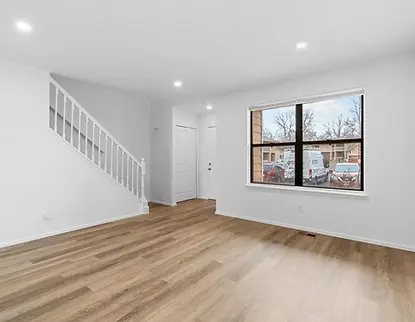 after photo of our renovation showing a NorthGlenn home's entrance