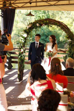 Выездная церемония ,свадьба.