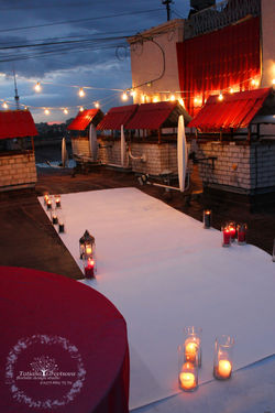 Свечи в декоре.