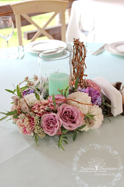 Композиции - веночек.