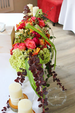 Украшение президиума.