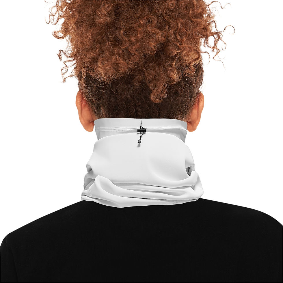 Thumbnail: Winter Neck Gaiter With Drawstring