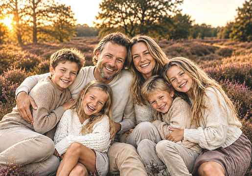Familieshoot op locatie