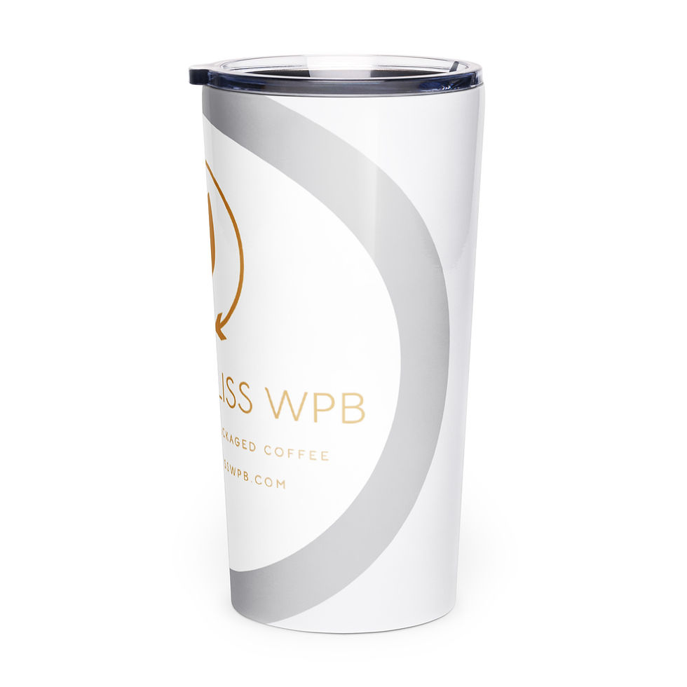 Thumbnail: Awesome Liquid Tumbler Coffee with Brewed Bliss WPB Logo