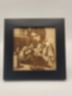 Laser Etched Coaster with frame