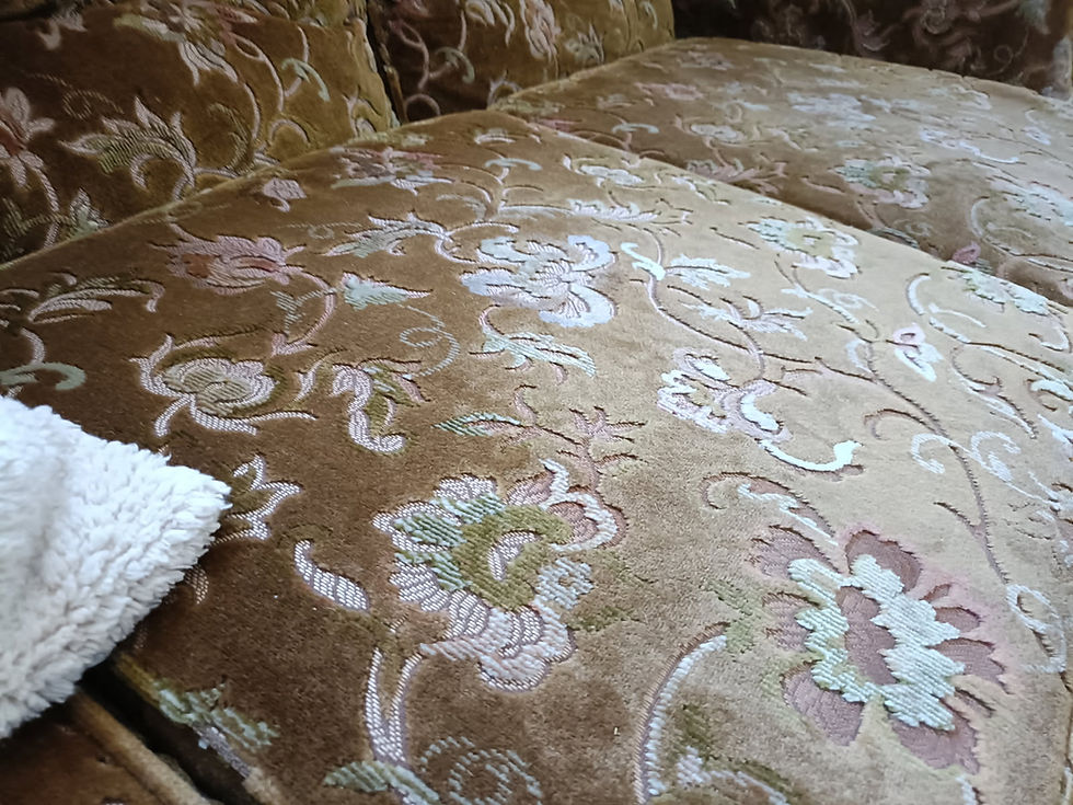 Thumbnail: Brocade Vintage Sofa