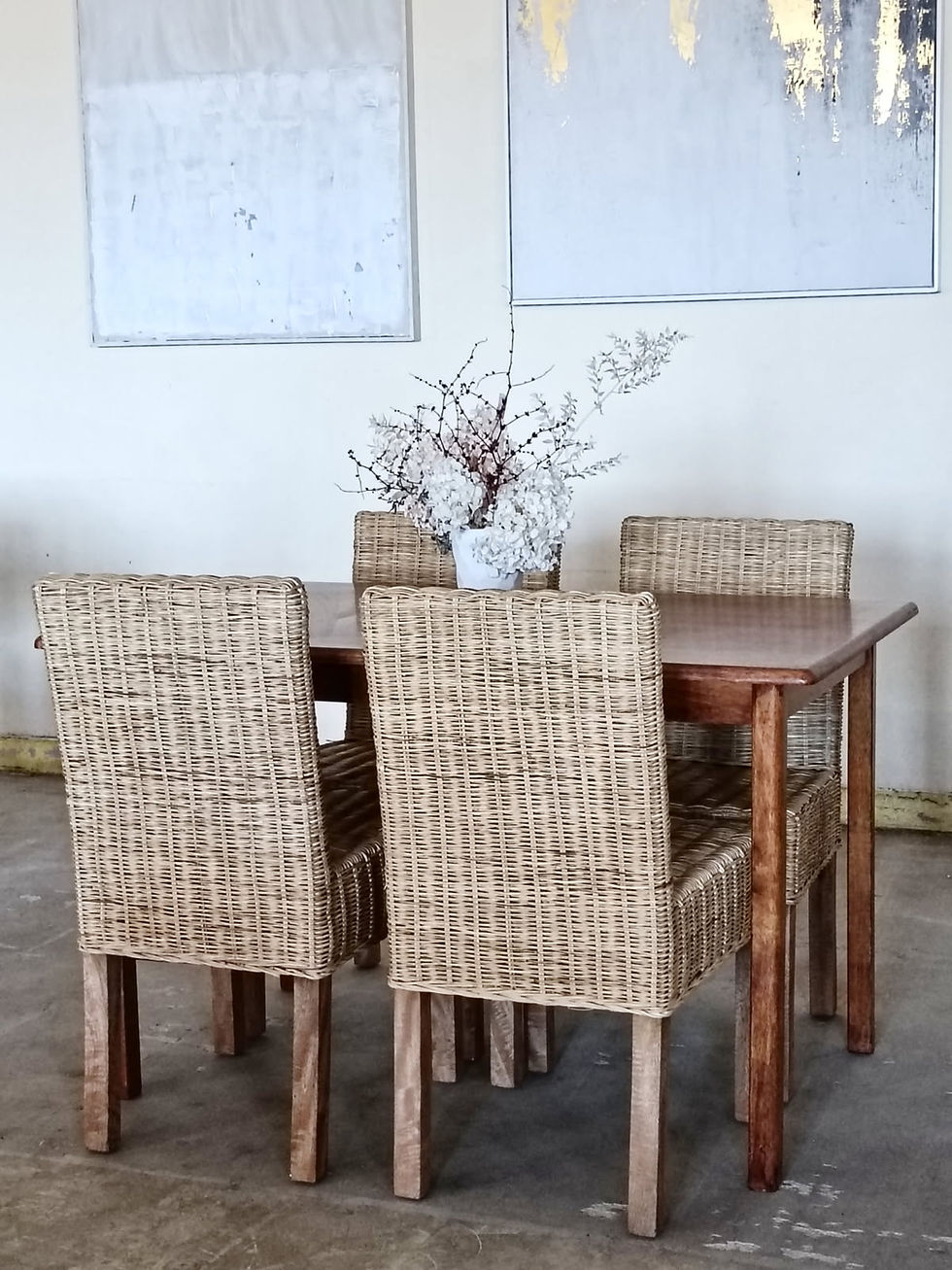 Wicker Dining Set
