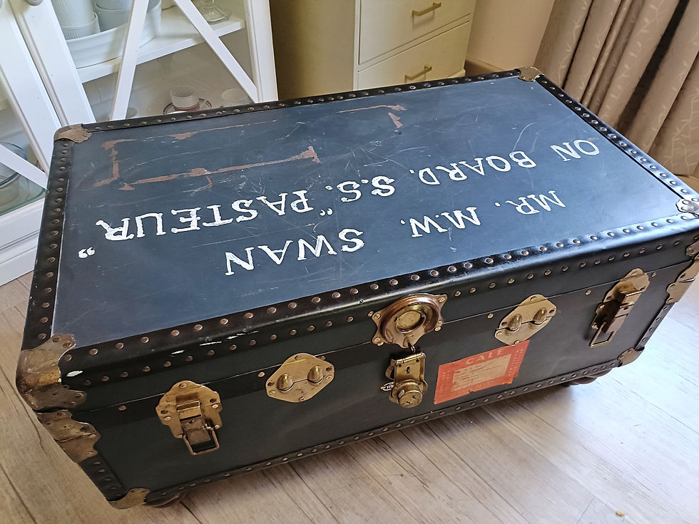 Thumbnail: Vintage Trunk Coffee Table