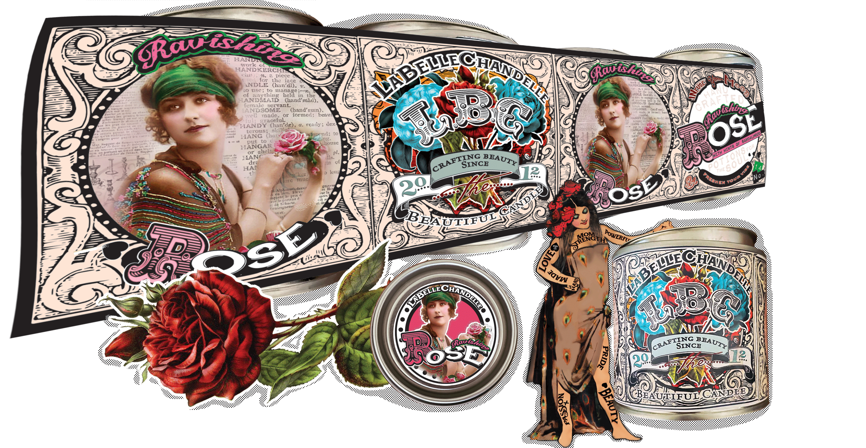 Ravishing Rose Candid Canz 7.5oz
