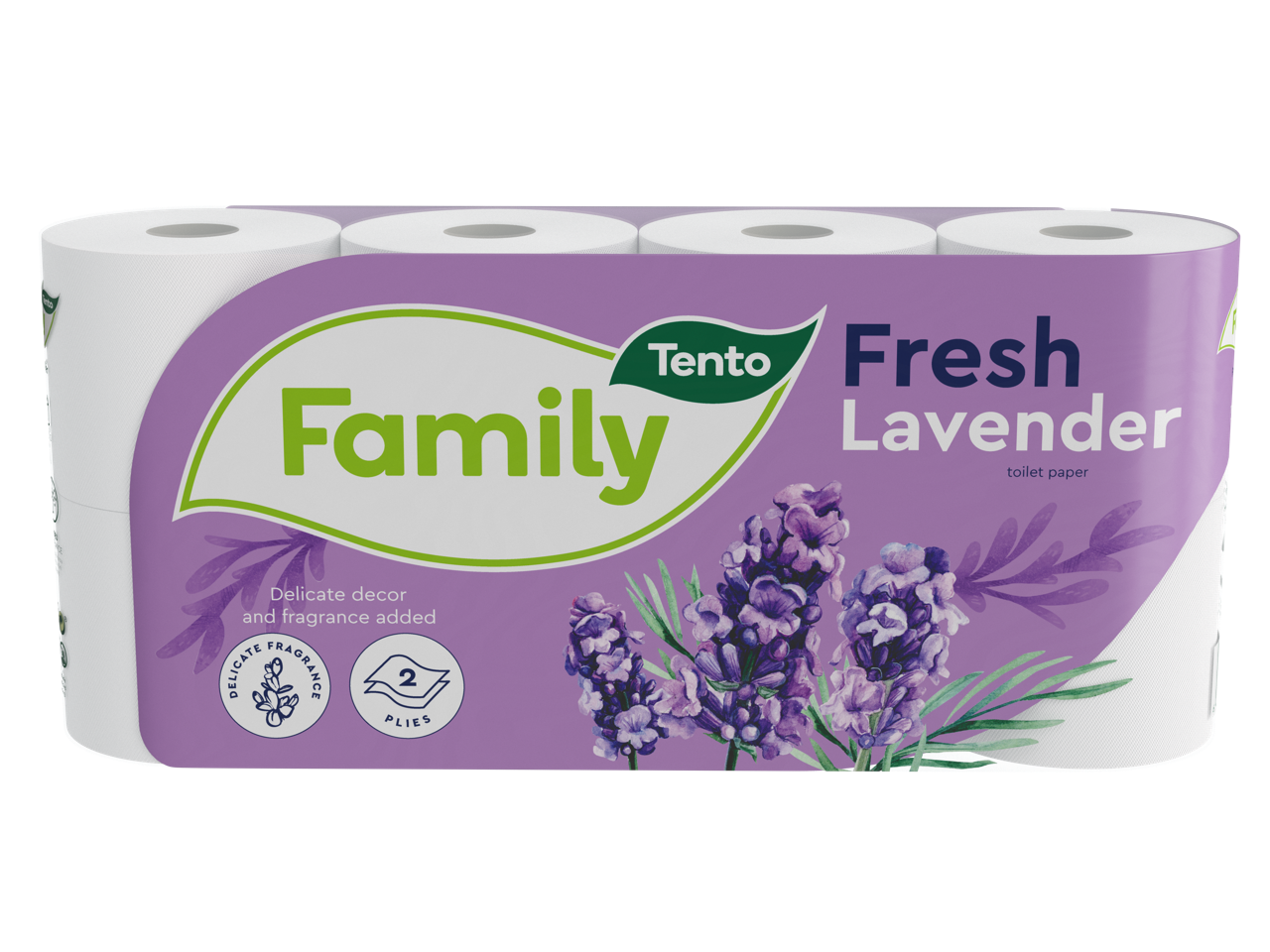 Tento Family Fresh Lavender 8 pack