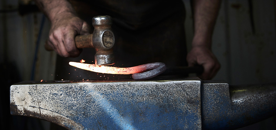 Forging Hot Iron