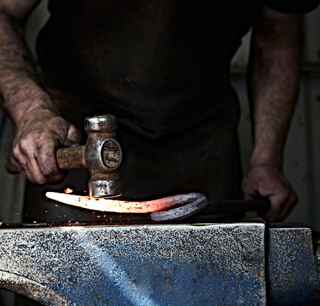 Forging Hot Iron