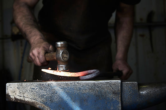 Forging Hot Iron