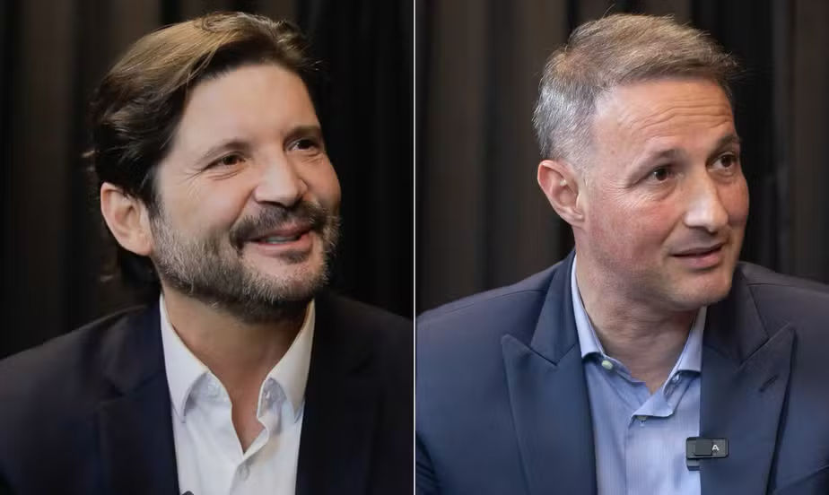 Guilherme Derrite (PP) e André do Prado (PL), novos representantes de São Paulo no Senado Federal a partir deste domingo (4).