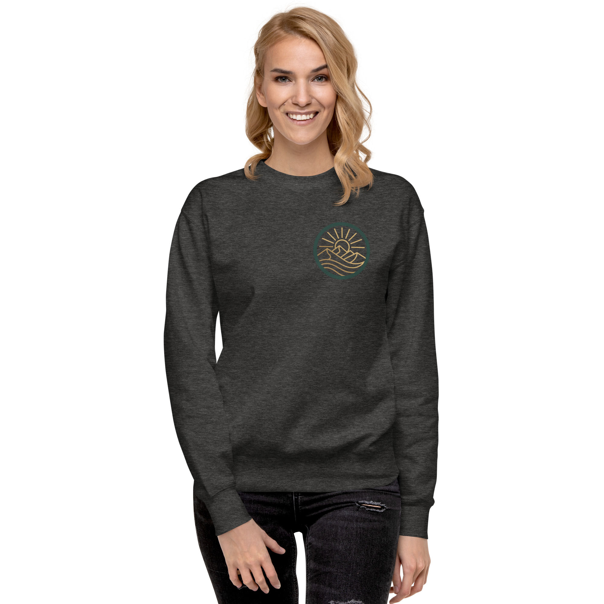 Shadow and Light Crewneck