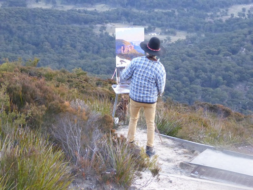 Blue Mountains: Warwick Fuller artists’ retreat on the edge