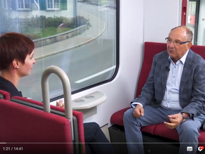 TVO St. Gallen - Im Zug mit.... Beni Thurnheer