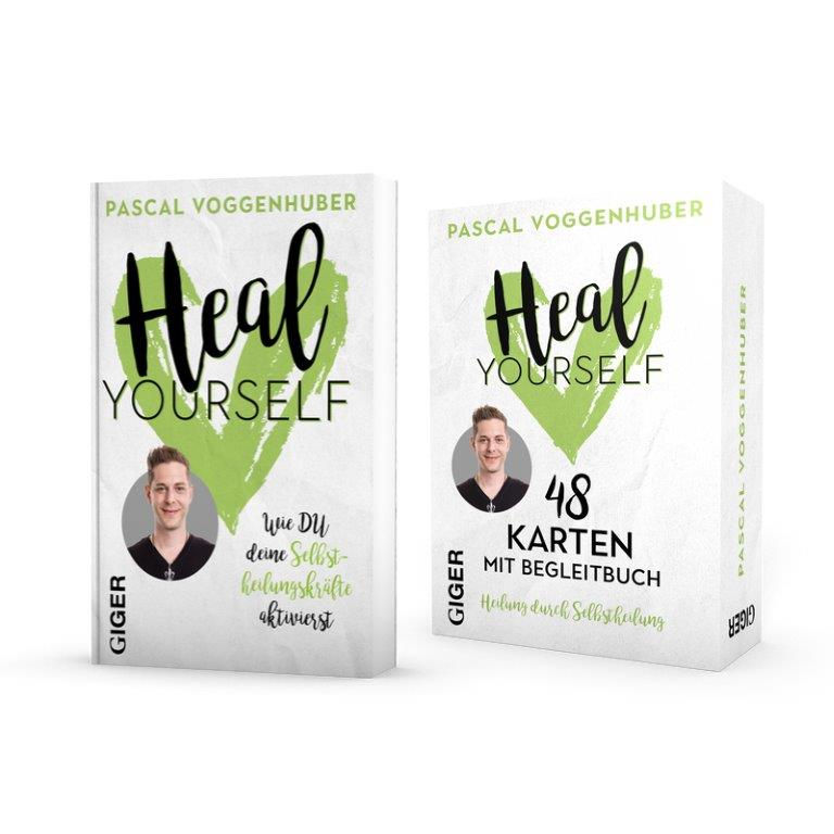 Sonderangebot - Buch und Kartenset "Heal yourself" - Pascal Voggenhuber
