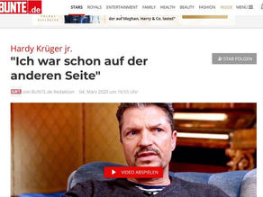BUNTE - Hardy Krüger Jr. "Ich war schon auf der anderen Seite"