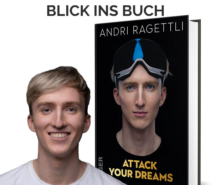 Blick ins Buch - Attack your dreams - Andri Ragettli