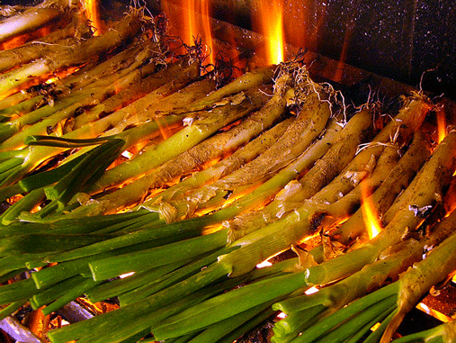 Calçots.