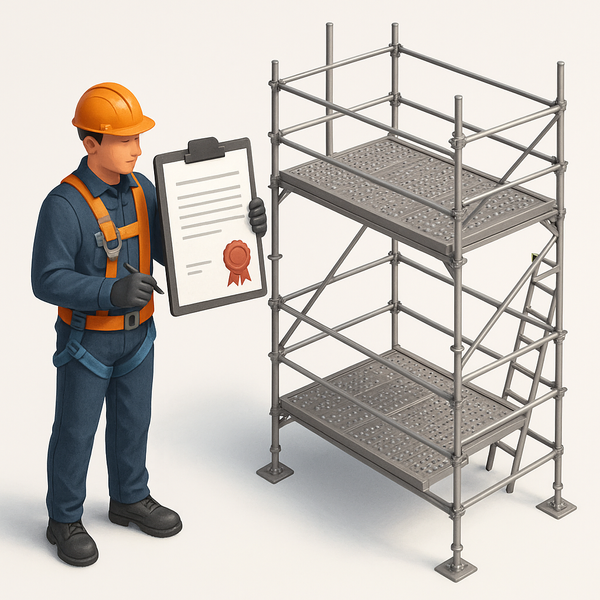 CERTIFIACION DE ANDAMIOS Y PUNTALES