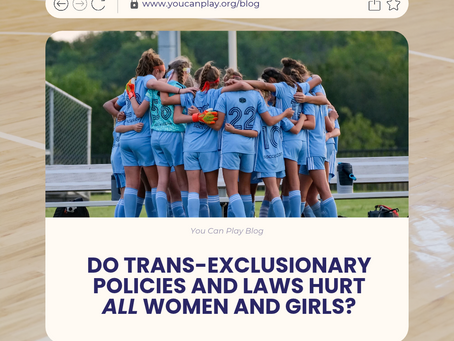 How do trans-exclusionary policies and laws hurt all women and girls?