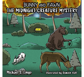 Bunny and Fawn_ The Midnight Creature Mystery front cover