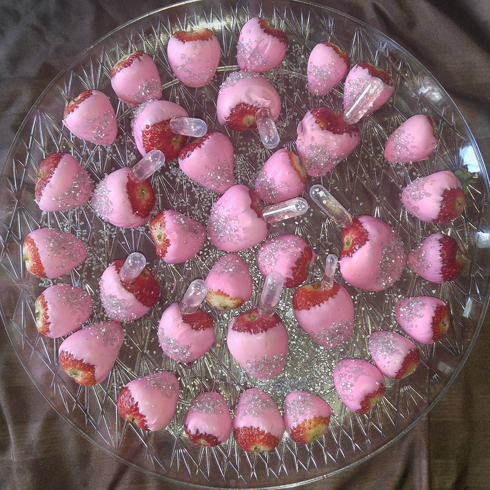 Strawberries with Champagne