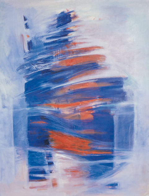  Painting / Oil on linen canvas - Ζωγραφική / Λάδι σε λινό μουσαμά