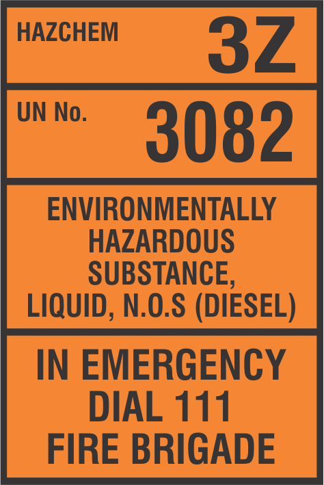 Thumbnail: Hazchem Signs -ACM Panel