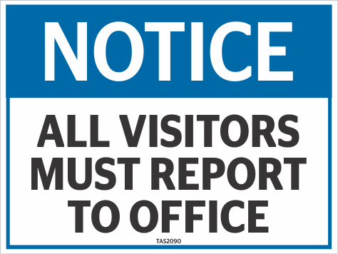 Thumbnail: Notice Signs - Adhesive