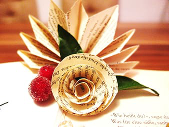Paper Bag Flower