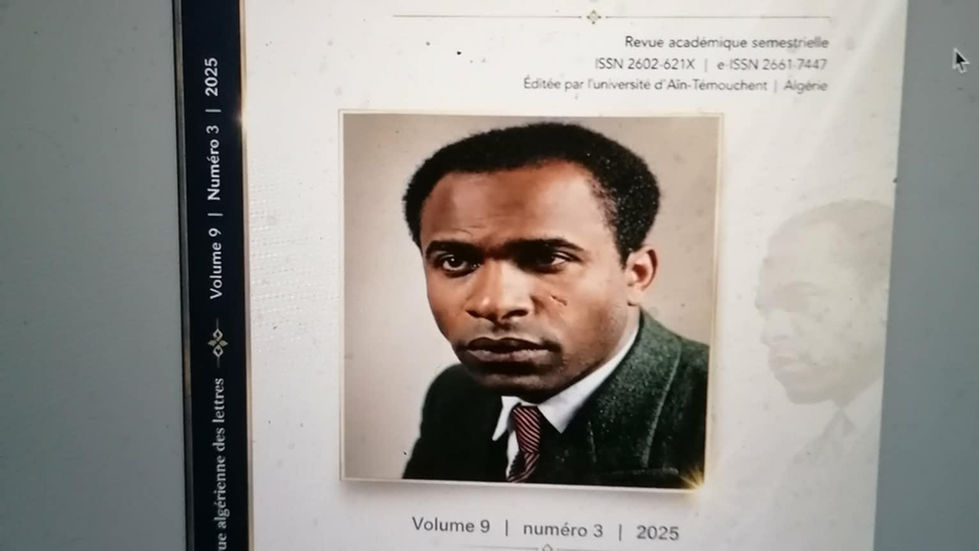 "Fanon, L'Algérien des possibles"