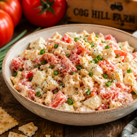 Cog Hill Farm Tomato Cracker Salad