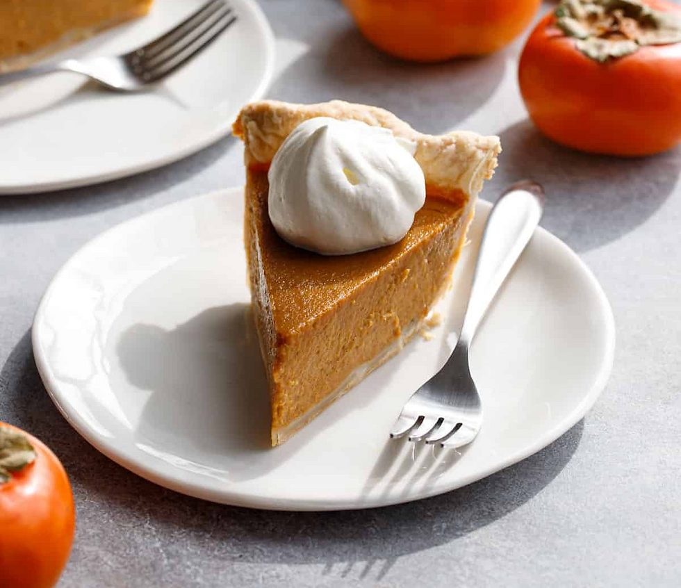 The best homemade persimmon pie recipe