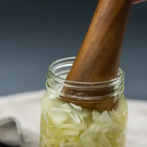 Simple & Basic Sauerkraut