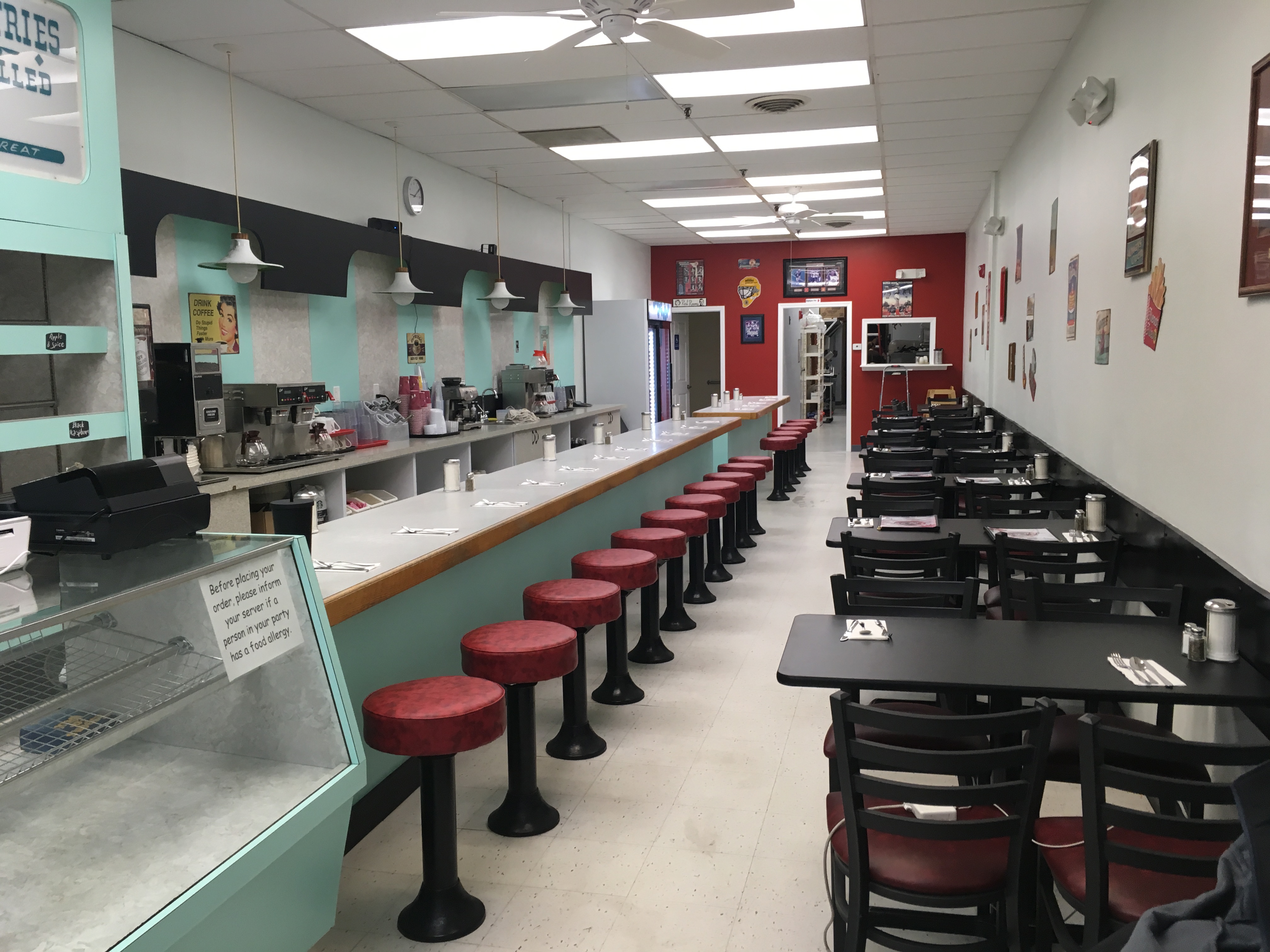 Breakfast Brunch Menu Donut Villa Diner United States