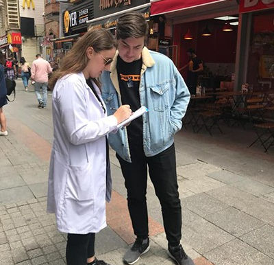 Eczacılık Günü Anket Çalışmamızı Marmara Üniversitesi Öğrencileriyle gerçekleştirdik