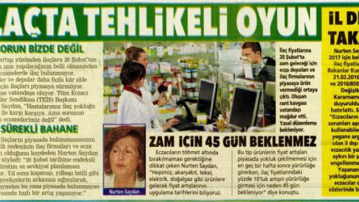 BASINDA SENDİKAMIZ….