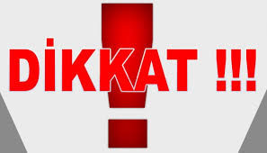 SİSTEM KESİNTİSİ HAKKINDA DUYURU