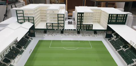 Maquette Stade Bauer SCAU
