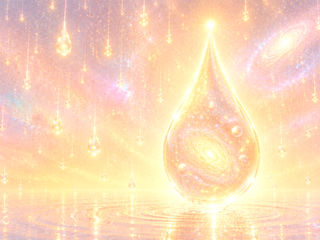 Golden drops containing the universe