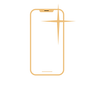 Mobile phone screen polishing icon