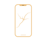 mobile phone cracked glass for repair relaminating