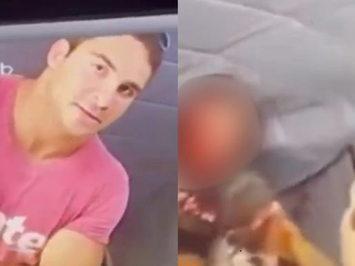 Homem dá 60 socos em namorada dentro de elevador por "ciúmes"; veja o vídeo